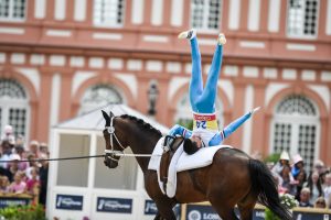 Promi-Siege in Wiesbadens Voltigierprüfungen ©2019 equistock
