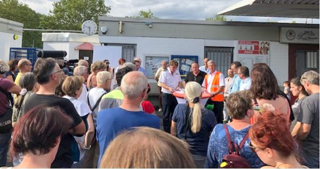 E-Tretroller-Fahrtraining in Wiesbaden. ©2019 Stadt Wiesbaden