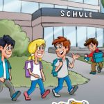 Das Elterntaxi im Fadenkreuz – eine alarmierende Schulwegbilanz. ©2019 ACE