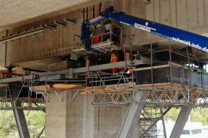 A 66 Salzbachtalbrücke: Wechselverkexhrsführung ab 11. November