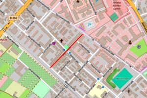 Jägerstraße in Wiesbaden ©Openstreetmap