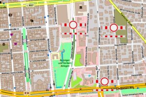 Sperrungen zum Ball des Sports