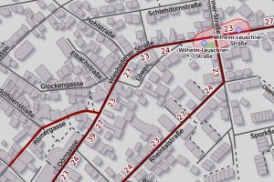 Ortsdurchfahrt Dotzheim-Mitte gesperrt