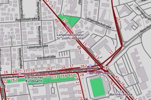 Frankfurter Straße ©2020 Openstreetmap