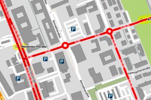 Brunhildenstraße ©2020 Openstreetmap