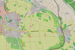 Vollsperrung: Fahrbahneinbrüche auf der K 658 zwischen Igstadt und Kloppenheim