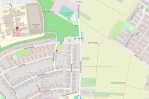 Neubau einer Kreisverkehrsanlage im Kreuzungsbereich Schönaustraße-Sylter Straße – Veilchenweg – Stegerwaldstraße in Dotzheim