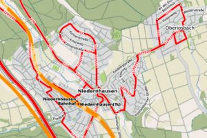 Wasserrohrbruch in Niedernhausen
