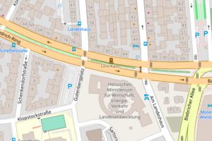 Neuer Bauabschnitt Oranienstraße/Gutenbergplatz