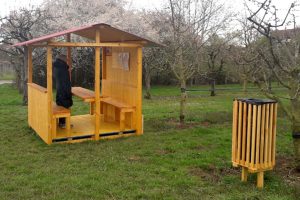 Rastplatz in der Schiersteiner Gemarkung