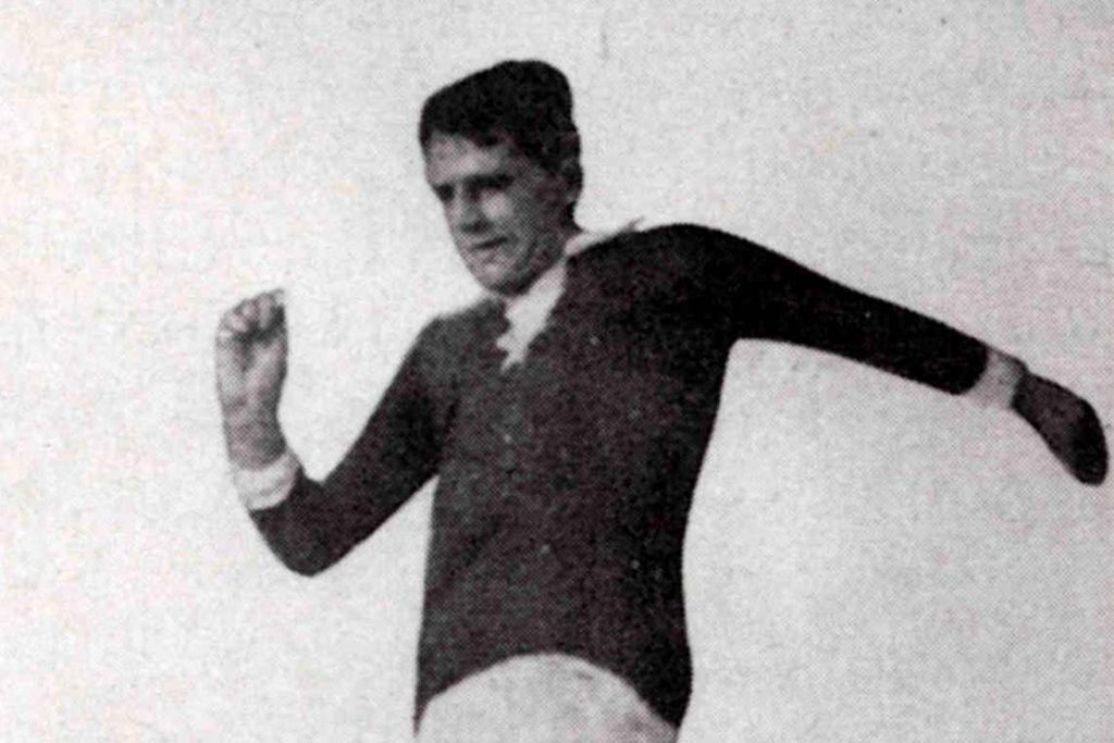Fußballer Gottfried Fuchs ©2021 Wikipedia gemeinfrei