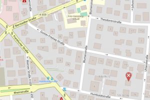 Blumenstraße ©2021 Openstreetmap