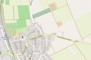 Vollsperrung der Medenbacher Straße in Igstadt