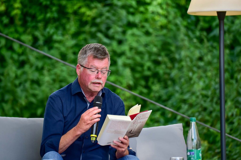 Arno Gossmann beim Literaturfestival