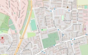 Karte: Nauroder Straße in Wiesbaden