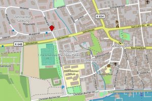 Neckarstraße in Schierstein ©2022 Openstreetmap