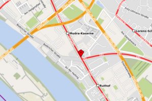 Wiesbadener Straße Baustellen, Vollsperrungen ©2022 Openstreetmap