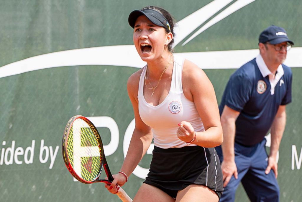Eva Lys bei den two, Wiesbaden Tennis Open