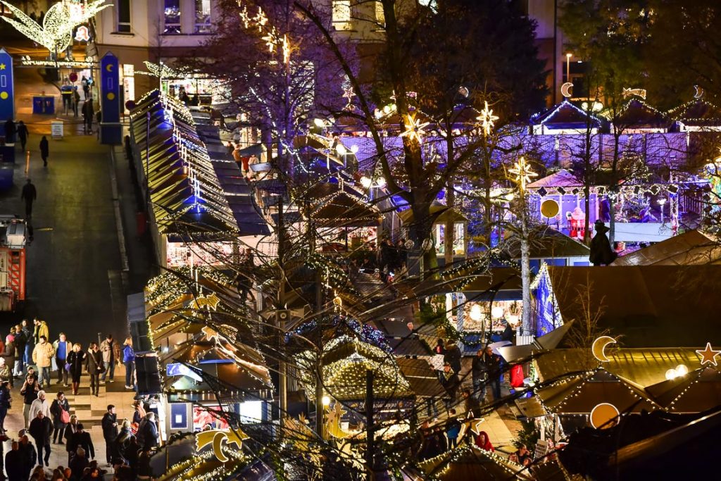 Sternschnuppenmarkt in Wiesbaden