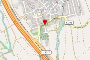 Alte Dorfstraße in Breckenheim, Openstreetmap