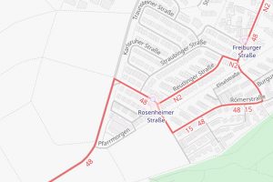 Karte: Pfarrmorgen in Delkenheim