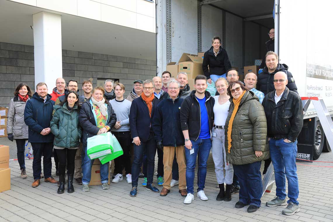 Kisten packen bei Julius berger International