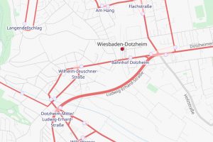 Wiesbadener Strasse ÖPNV Larte