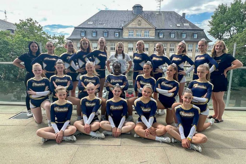 Cheerleader der Wiesbaden Phantoms