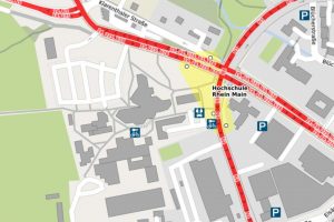 Bushaltestelle Hochschule RheinMain