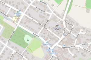 Karte zeigt Hesslocher Straße