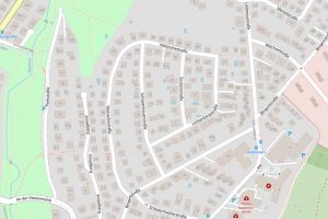 Karte zeigt Lichtenberg Straße in Wiesbaden Sonnenberg