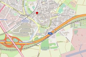 Karte zeigtLämmrsberg in Erbnheim