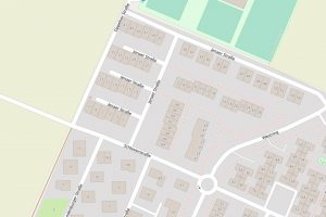 Karte zeigt Jenaer Straße in Nordenstadt