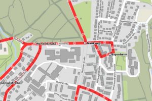 Linie 8: Sperrung Marschner Weg – Busse werden umgeleitet