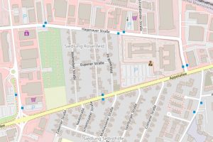 Malmedyer Straße in Biebrich