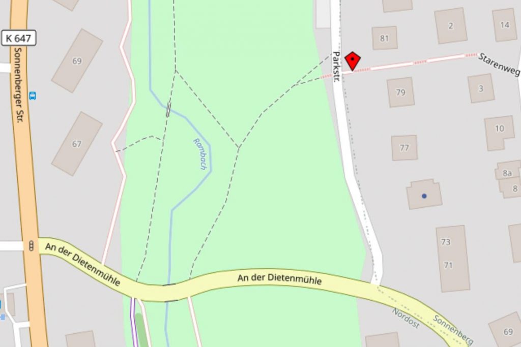 Starenweg in Sonnenberg