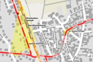 Wegen Gasstörung Umleitung in Igstadt