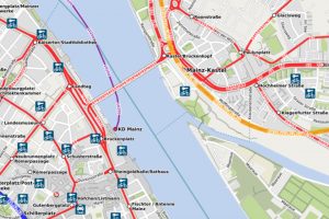 Theodor-Heuss-Brücke gesperrt