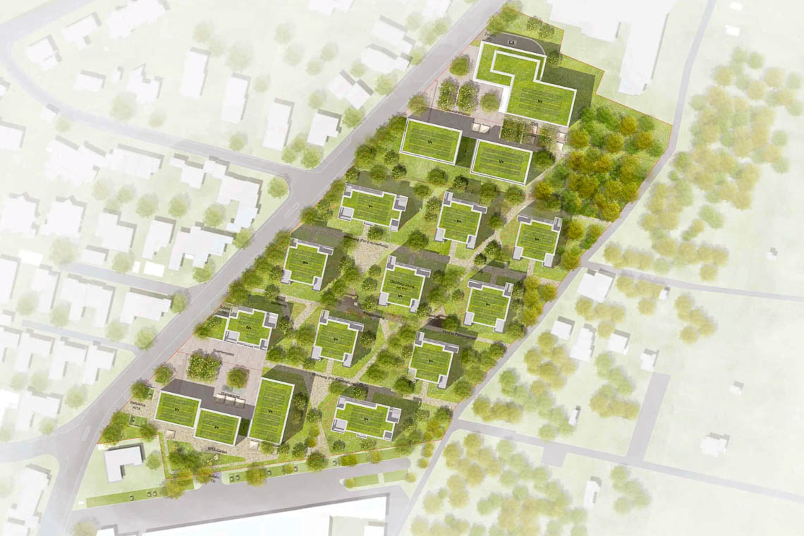 Plane aus 2023: So könnte es an der Leibnizstraße zwischen Median Rehaklinik und Thermalbad bald aussehen.