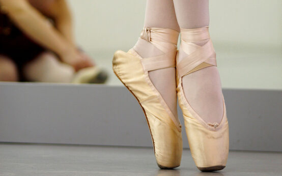 Ballettschuhe, Spitzentanz