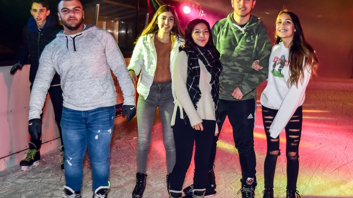 Eisdisco auf der Henkell-Kunsteisbahn