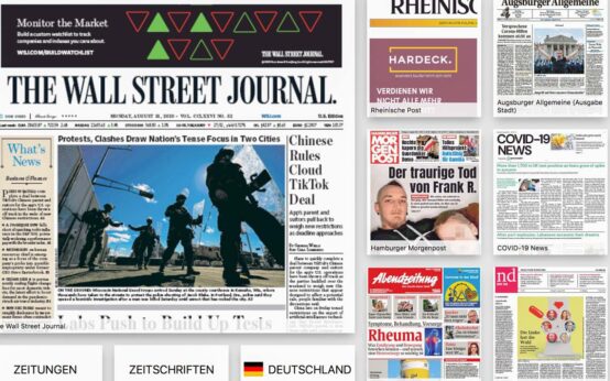 Stadtbibliotheken Wiesbaden bieten „PressReader-App“ an