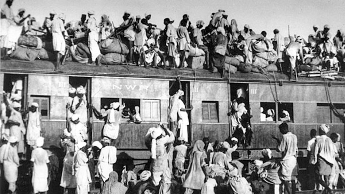 Gedenktag : 1947, Überfüllter Flüchtlingszug (gemeinfrei)