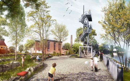 Aussichtsturm Kostheim DLA Die Landschaftsarchitekten. Bittkau-Bartfelder PartG mbB