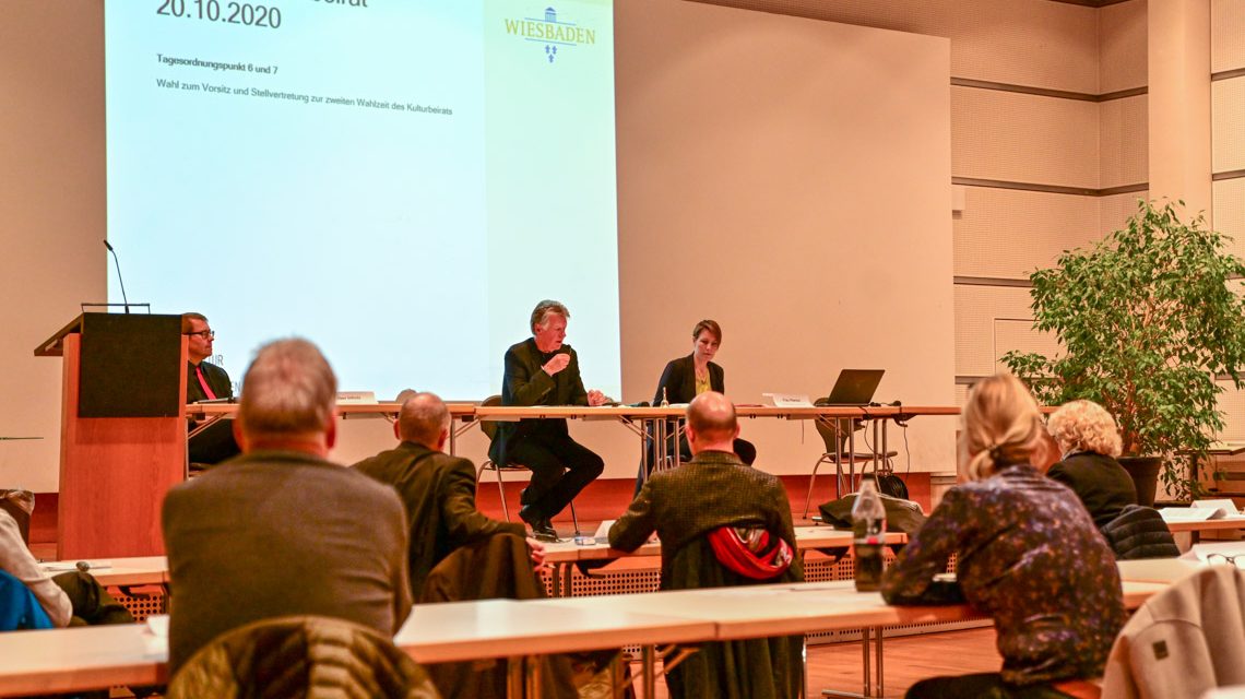 Kulturbeirat konstituierende Sitzuzng