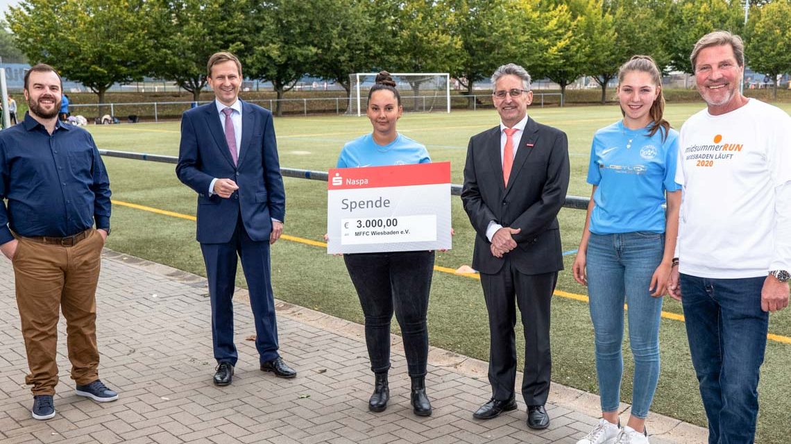 Sporthilfe Wiesbaden spendet an gebeutelte Sportvereine