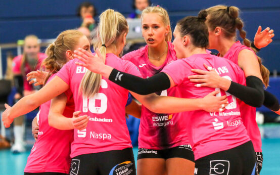 Volleyball Bundesliga, Saison 2020.2021, 1. Spieltag, USC Münster - VC Wiesbaden, 3:2