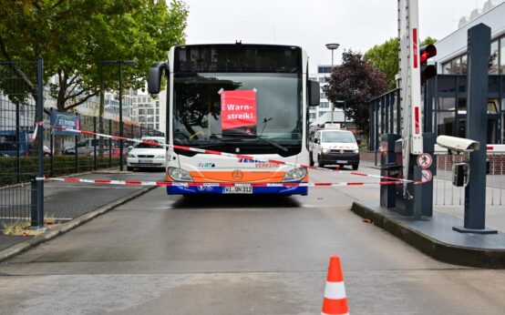 Warnstreik ESWE Verkehr