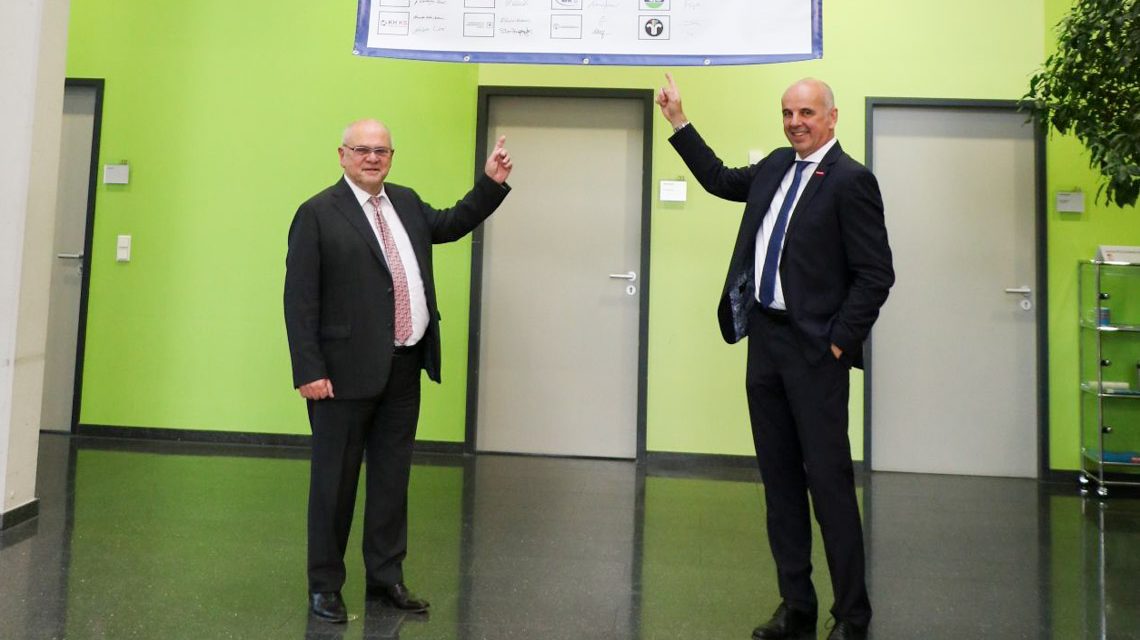 Bernd Ehinger (li.) und Stefan Füll