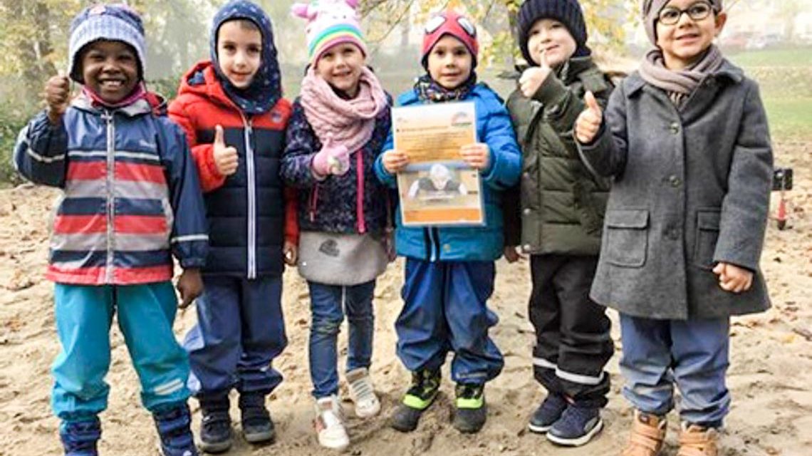 Städtische Kita Toni-Sender-Haus erhält erneut Qualitätssiegel „Hessischer Bewegungskindergarten ©2020 Stadt Wiesbaden